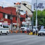 Semáforos fuera de funcionamiento en Av. Camelinas y Boulevard Sansón Flores